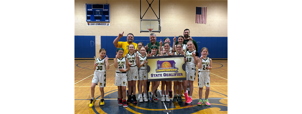 5th Grade Girls Travel SAEBA Winter Jam Tournament Champs